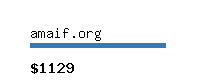 amaif.org Website value calculator