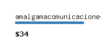 amalgamacomunicaciones.com Website value calculator