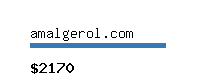 amalgerol.com Website value calculator