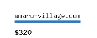 amaru-village.com Website value calculator