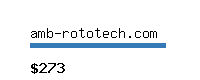 amb-rototech.com Website value calculator