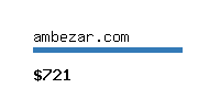 ambezar.com Website value calculator