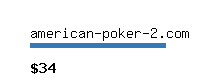 american-poker-2.com Website value calculator