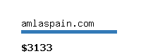 amlaspain.com Website value calculator