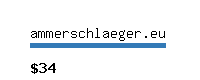 ammerschlaeger.eu Website value calculator