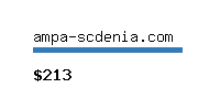 ampa-scdenia.com Website value calculator