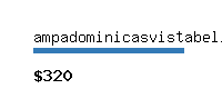 ampadominicasvistabella.org Website value calculator