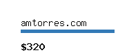 amtorres.com Website value calculator