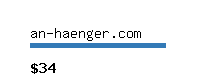 an-haenger.com Website value calculator