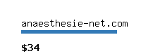 anaesthesie-net.com Website value calculator