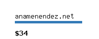 anamenendez.net Website value calculator