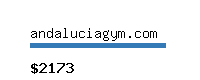 andaluciagym.com Website value calculator