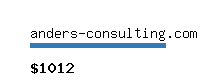 anders-consulting.com Website value calculator