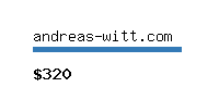 andreas-witt.com Website value calculator
