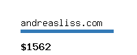 andreasliss.com Website value calculator