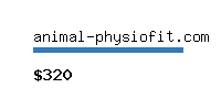 animal-physiofit.com Website value calculator