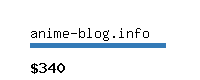 anime-blog.info Website value calculator