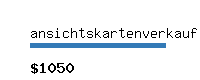 ansichtskartenverkauf.com Website value calculator