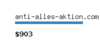 anti-alles-aktion.com Website value calculator