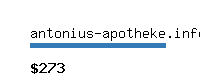 antonius-apotheke.info Website value calculator