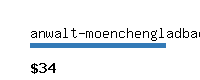 anwalt-moenchengladbach.com Website value calculator