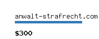 anwalt-strafrecht.com Website value calculator