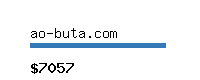 ao-buta.com Website value calculator