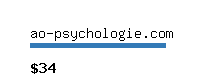 ao-psychologie.com Website value calculator