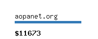 aopanet.org Website value calculator