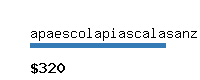 apaescolapiascalasanz.com Website value calculator