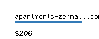 apartments-zermatt.com Website value calculator