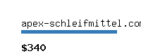 apex-schleifmittel.com Website value calculator