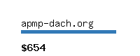 apmp-dach.org Website value calculator