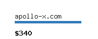 apollo-x.com Website value calculator