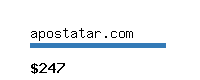 apostatar.com Website value calculator