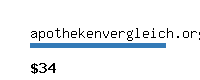 apothekenvergleich.org Website value calculator