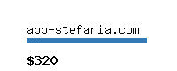 app-stefania.com Website value calculator