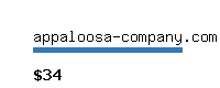 appaloosa-company.com Website value calculator