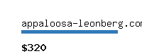 appaloosa-leonberg.com Website value calculator