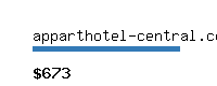 apparthotel-central.com Website value calculator