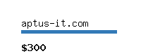 aptus-it.com Website value calculator