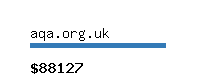 aqa.org.uk Website value calculator