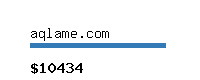 aqlame.com Website value calculator