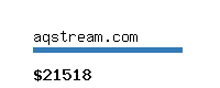 aqstream.com Website value calculator