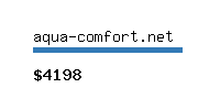 aqua-comfort.net Website value calculator