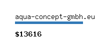 aqua-concept-gmbh.eu Website value calculator