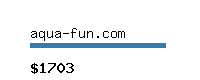 aqua-fun.com Website value calculator