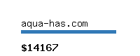 aqua-has.com Website value calculator