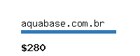 aquabase.com.br Website value calculator