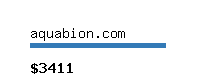 aquabion.com Website value calculator